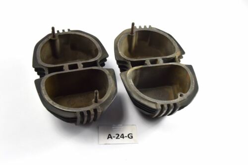 BMW R 100 RS 247 Bj 1978 - valve cover engine cover right + left damaged A24G - Picture 2 of 2