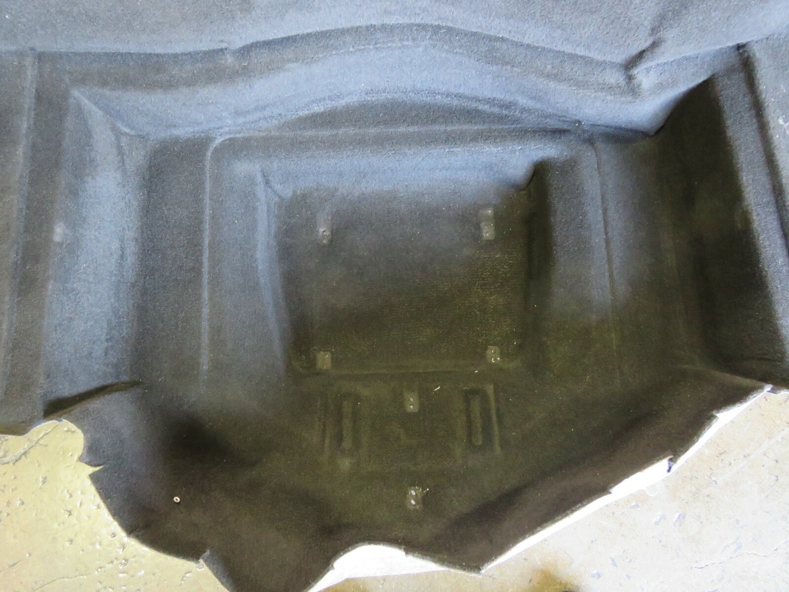 Ferrari 612 Scaglietti, Trunk Carpet Tub, Used, P/N 66970100