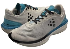 Craft Pro Endurance Men’s Size 13 White/Aquamarine Running Shoes 1912183