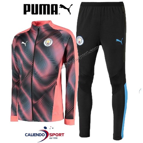 TUTA MANCHESTER CITY PUMA 755800 755823 GIACCA + PANTALONE CALCIO | eBay