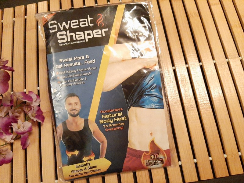 SWEAT SHAPER ADANCED SWEATWEAR TANK SIZE S/M 30-36"  SAUNA SHIRT New