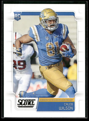 2019 Panini Score Caleb Wilson ROOKIE CARD UCLA Bruins #400 RC | eBay
