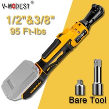 For DEWALT 20V Battery Cordless Ratchet Wrench 1/2" 3/8" 95 Ft-lbs Tool Only