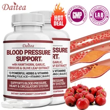 Blood Pressure Support Capsules-Promote blood and blood vessel flow,heart health