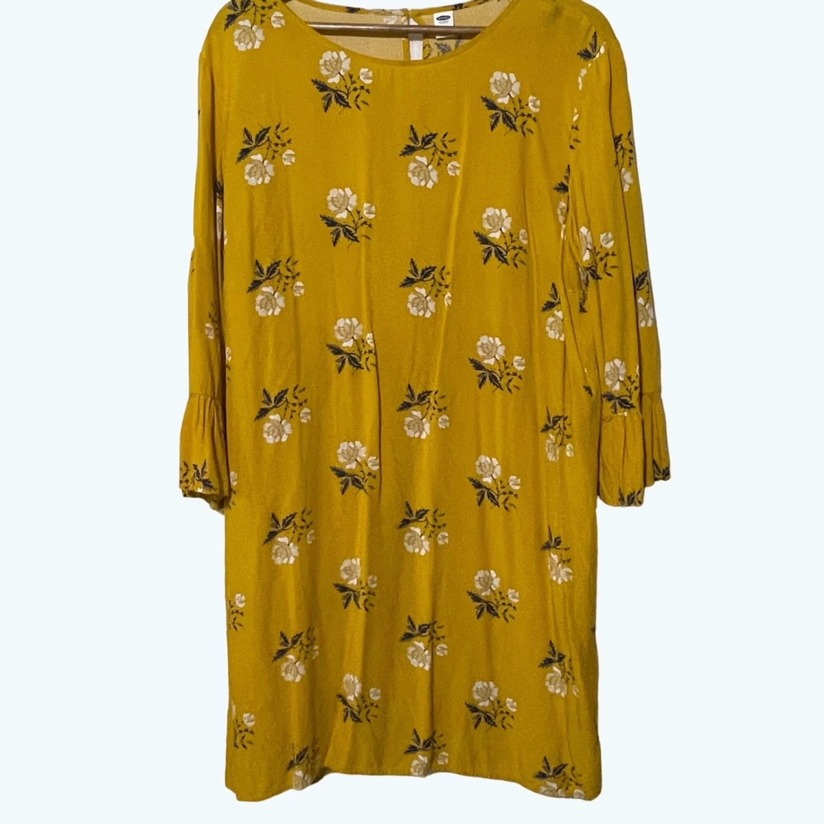 Mustard yellow dress sales old navy