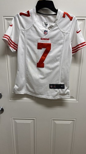 San Francisco 49ers Colin Kaepernick #7 Jersey Womens Sz S Nike NFL White - Picture 3 of 8