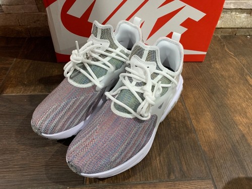 nike react presto flyknit white