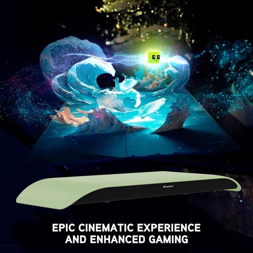 BlueAnt Soundblade Under Monitor Soundbar Powerful 120 watt 2.1 Channel, White - Picture 8 of 9