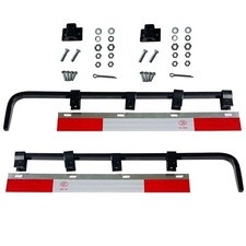 Pair Mud Flap Hangers Kit 30 Use With 24 Wide Mud Flaps Semi Truck Steel