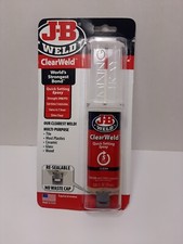 JB Weld Clear Weld Epoxy Made In USA New