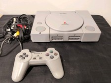 Sony PlayStation 1 PS1 Console System With Co...