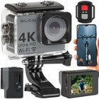 KAMERA SPORTOWA GO Pro 4U 4K WIFI USB WODOODPORNY MIKROFON ZESTAW AKCESORIÓW