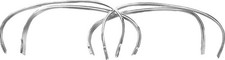 Oer B1399a Wheel Opening Molding Set 1969 Impalafullsize 4 Piece