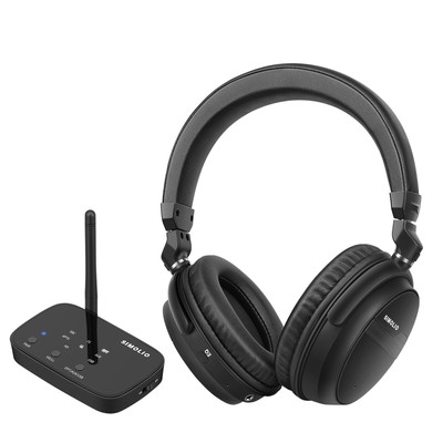 Wireless Headphones for TV with 3 EQ, aptX Low Latency Bluetooth Transmitter ...