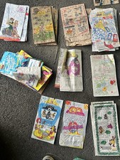 HUGE 139 Pc Lot Of VTG McDonald s Happy Meal Paper Bags 1990s - Unused