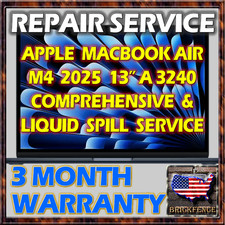2025 APPLE MACBOOK AIR 13 A3240 M4 LAPTOP 820-03597-A LOGIC BOARD REPAIR SERVICE