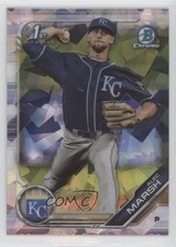 2019 Bowman Chrome Draft Sapphire Edition Alec Marsh #BDC-15 w8t