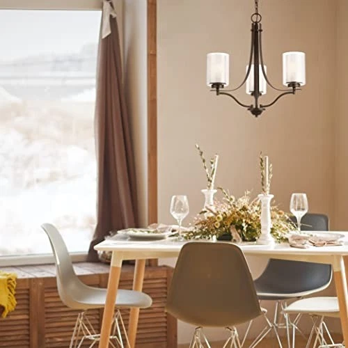 Generation Lighting 3137303-710 Elmwood Park Three - Light Chandelier Hanging  - Picture 3 of 5