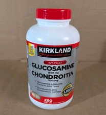 Kirkland Signature Glucosamine 1500mg  Chondroitin 1200m 280 Tablets