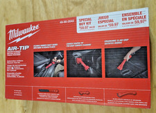 Milwaukee AIR-TIP 3-Piece Vacuum Cleaner Attachment Kit 49-90-2042 NEW