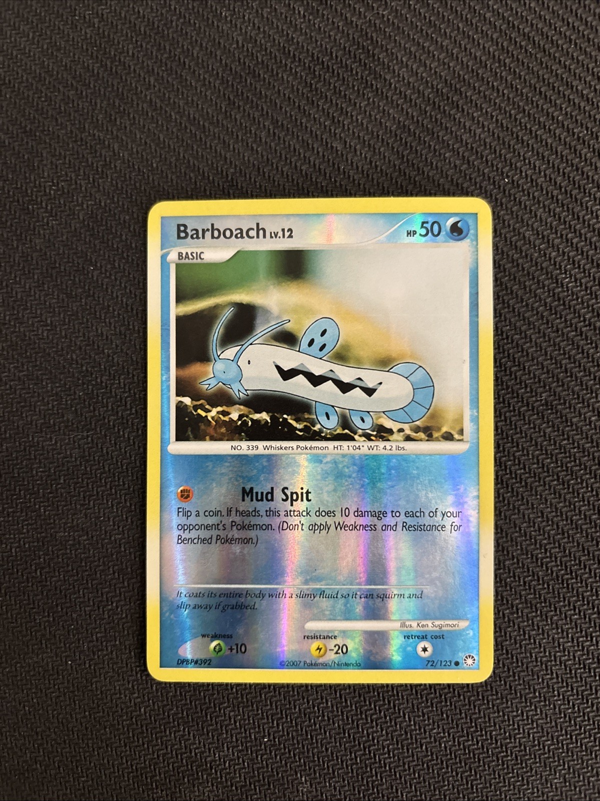Barboach 72/123 Mysterious Treasures Reverse Holo