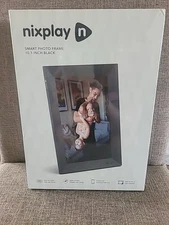 Nixplay W10F 10.1 inch Smart Digital Photo Frame - Black New Sealed 