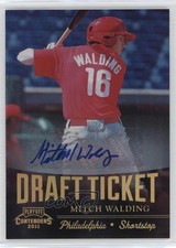 2011 Playoff Contenders Draft Tickets Signatures Mitch Walding #DT65 Auto 3y4