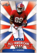 2017 Leaf Draft #AA-17 O.J. Howard All-American