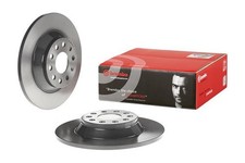 2x BREMBO Bremsscheibe PRIME LINE - UV Coated 08.C501.11 für VW GOLF AUDI SKODA