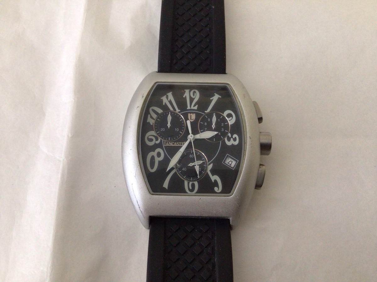 ?New Lancaster Italy White/Black watch OLA0253SL/NR Lancaster Italy Wristwatches for sale - eBay main image 3