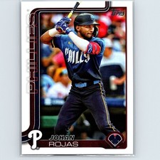 2025 Topps Series 2 - Johan Rojas #469 - Philadelphia Phillies