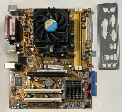 ASUS M2N-MX SE PLUS Motherboard AMD Athlon 64 X2 5000 Heatsink I/O shield Tested