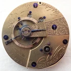 ANTIQUE 18s WALTHAM MODEL 1857 KEY WIND POCKET WATCH MOVEMENT
