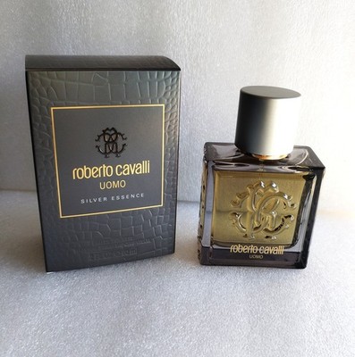 Roberto Cavalli Uomo Silver Essence 60 ml Eau de Toilette würzig discontinued