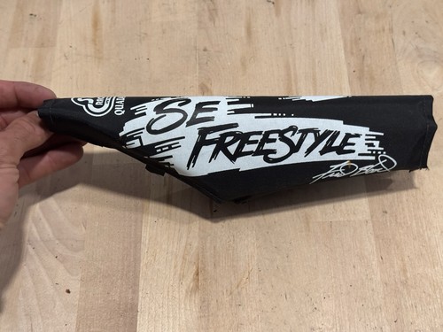 NEWSCHOOL SE Racing Quadangle Freestyle Frame Pad BLACK / WHITE Flite FRED BLOOD
