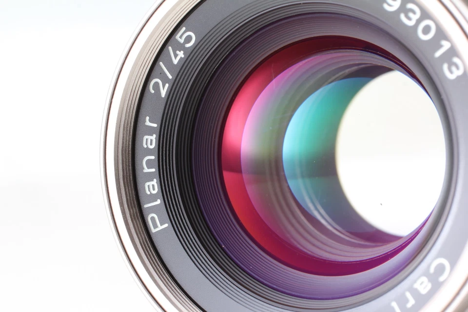 [Top MINT w/ Case] Contax Carl Zeiss Planar T* 45mm F2 Lens for G1 G2 From JAPAN - Image 3 of 4