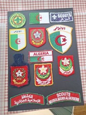 Scout Badges ALGERIA X 12