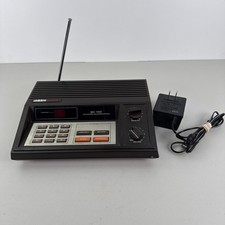 Uniden Bearcat BC 140 10-Channel Analog Desktop Scanning Radio 1983 - WORKS