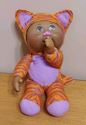 Cabbage Patch Kids Collectible Cuties Doll Zoo Friends Nala Orange Tiger 10''
