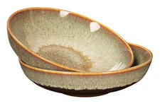 Large Pasta Bowls 56 Oz, soup bowl soup plate, Set of 2, Serving, Salad, Dinn...