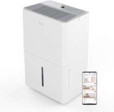 TCL 3000 Sq. Ft. Smart Dehumidifier 32 Pints Per Day Energy Star H32D44W  