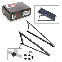 2X Solarpanel Solarmodul Halterung 1180Mm Photovoltaik AufstäNderung Schwarz