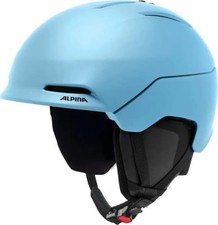 (TG. 51-55) ALPINA Nax, Casco da Sci Unisex Adulto, Fumo Blu Opaco, 51-55 - NUOV