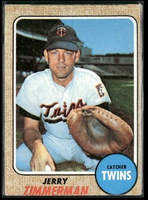 1968 Topps #181 Jerry Zimmerman 1I