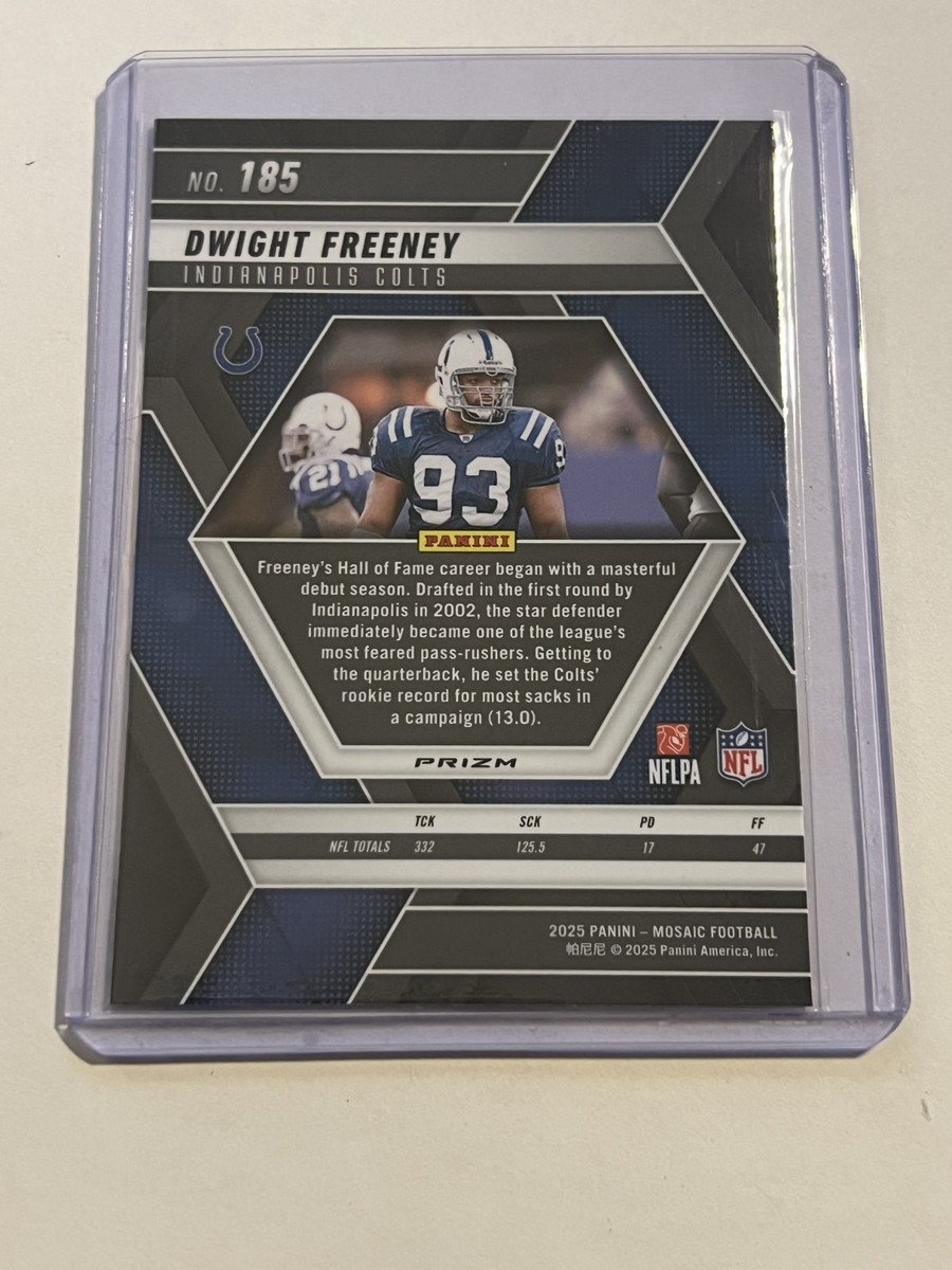 2025 Mosaic - Dwight Freeney Purple Reactive #185 | eBay