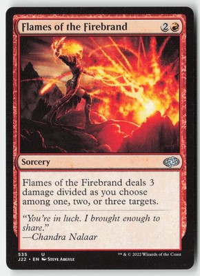 MTG - Flames of the Firebrand #535 - Regular - J22 Jumpstart 2022