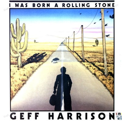 Geff Harrison - I Was Born A Rolling Stone Maxi 1985 (VG/VG) .*