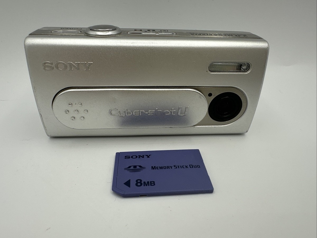 Sony Cyber-Shot U DSC-U40 Silver 2.0 MP Handheld Digital Camera