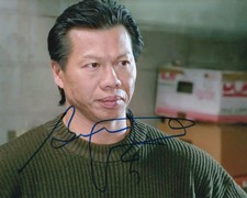 BOLO YEUNG signed autograph 20x25cm BLOODSPORT in person autograph ACOA