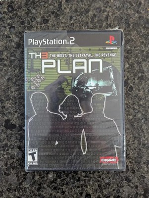 Authentic - Th3 Plan - Sony Playstation 2 - PS2 - Sealed! Plastic is ripped 